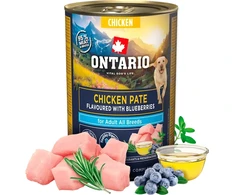 ONTARIO suaugusių šunų vištienos paštetas