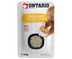 Ontario Cat Soup vištiena with vegetables 40g (Sriuba)