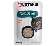 Ontario Cat Soup Ocean žuvis with vetebles 40g (Sriuba)