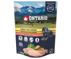 Ontario Kalakutiena, Vištiena ir Daržovės sultinyje 300g