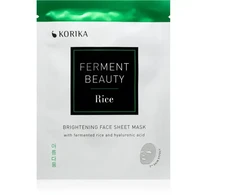 Korika „FermentBeauty Rice Brightening“ lakštinė veido kaukė (šviesinamoji lakštinė kaukė) 20 g