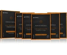 Korika Korean Heritage Brightening Sheet Mask Set 5 × 25 g