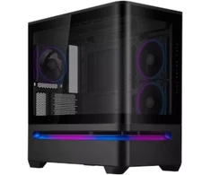 Korpuss Asus Prime AP202 juodas mATX Juodas RGB