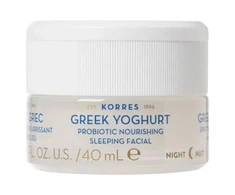 Korres graikiško jogurto maitinamasis kūno kremas veidui naktį, 40 ml
