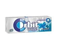 Košļājamā gumija ORBIT Baltas Fresh Mint Stickpack 10 gab.