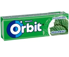Košļājamā gumija ORBIT Spearmint Stickpack 10 gab.