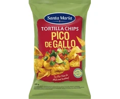 Kraukšķīgi kukurūzas čipši ar Pico de Gallo garšu 185g, Santa Maria