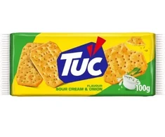 Krekeri TUC ar krējumu un sīpoliem, 100 g