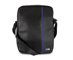 Krepšys planšetiniam kompiuteriui 8" BMW Carbon / Mėlyna Stripe (BMTB8CAPNBK) juodos spalvos