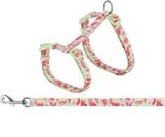Trixie Szelki dla kota ze smyczą, dla kota, flower power, 35–59 cm/13 mm, 1,20 m, skirtingos spalvos