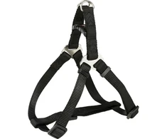 TRIXIE Premium One Touch petnešos, XS-S 30-40cm/10mm, juodos