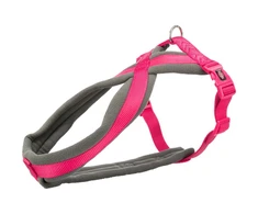 TRIXIE Premium touring petnešos, S-M 40-70cm/20mm, fuksija