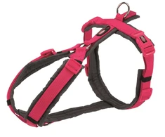 Trixie Premium trackking sudpenders, S: 36-44 cm / 15 mm, fuksija / grafitas