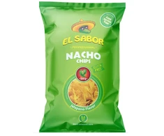 Kukurūzų traškučiai EL SABOR, su jalapenu, 425 g