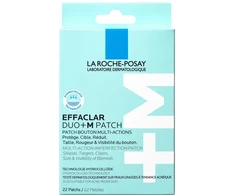 La Roche Posay Effaclar Duo+M Multi-Action Imperfection Patch pleistrai spuogams, 22 vnt.