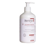 Lab Lysaskin Xerolys 5 Protects &amp; Hydrates Body Emulsion For Face &amp; Body, 500 ml