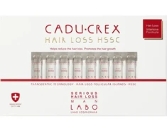 Labo Cadu-Crex Severe Stage Anti-Hair Loss Ampoules Treatment Serum For Scalp For Men, 40 vnt. 3.5 ml