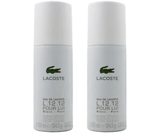 Lacoste Eau De Lacoste L.12.12 Pour Lui Blanc - grynas dezodorantas purškiklis 150 ml