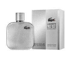 Lacoste L.12.12 Sidabrinis Pilkas EDP parfumuotas vanduo vyrams, 100 ml