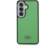 Dėklas Lacoste Petit Pique Metal Logo phone case for Samsung Galaxy S26 (S942) žalias