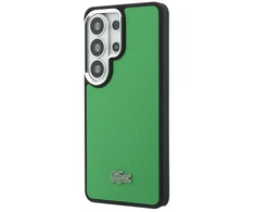 Dėklas Lacoste Petit Pique Metal Logo phone case for Samsung Galaxy S26 Ultra (S948) žalias