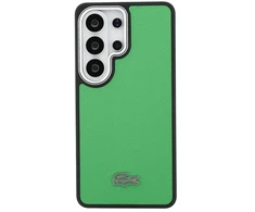 Dėklas Lacoste Petit Pique Metal Logo phone case for Samsung Galaxy S26 Ultra (S948) žalias