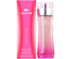 Flakon Lacoste Touch Of Rožinė EDT 90ml