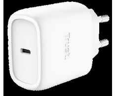 TRUST GaN įkroviklis MAXO 45W, USB-C, skirtas Apple, baltas