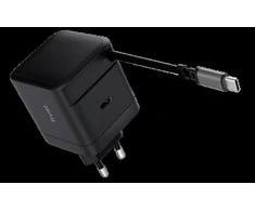 Įkroviklis Trust Maxo 65W juodas USB-C 67 cm ištraukiamas laidas 8713439258059 25805 (8713439258059)