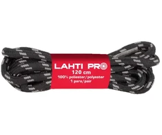 Lahti Pro Batų raišteliai apvalūs 120cm juodai-pilki