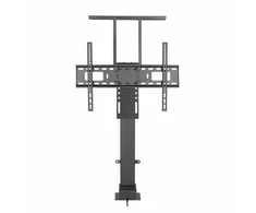 ART TV laikiklis - liftas, valdomas elektra, AR-93M, mobilus, 60kg, 37-80 colių, Vesa Max, 600x400