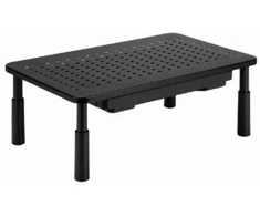 Laikiklis Gembird MS-TABLE-D-01 reguliuojamas monitoriaus stovas su stalčiumi (stačiakampis)