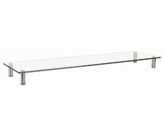 Laikiklis Gembird MS-TABLE-GL-01 stiklinis monitoriaus stovas, didelis