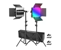 LED šviestuvas „Neewer 2×660 PRO II RGB 2×200CM“