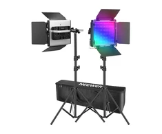 LED šviestuvas „Neewer 2×660 PRO II RGB 2×200CM“