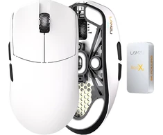 Lamzu MAYA X Wireless 8K Baltas (Balta) Belaidė Žaidimų Pelė