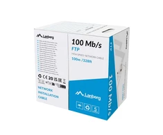 LAN CABLE FTP 100MB/S 100M CCA LINK GRAY LANBERG
