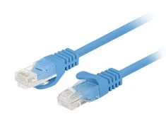 PATCHCORD KAT.5E UTP 1.5M Mėlynas FLUKE PASSED LANBERG 10-PACK