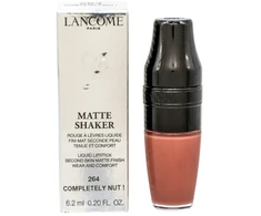 Lancome Matte Shaker Liquid Lipstick skysti lūpų dažai 264 264 Completely Nut 6,2 ml