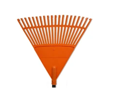 Brightsign lapų grėblys su rankena oranžinis 45cm (20 šakų) 0927006