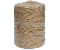Lasso Aukla džuto 4-gijų 1.5mm x 110m ruda