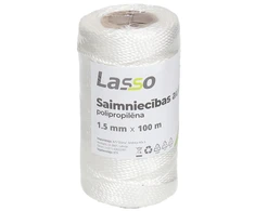 Lasso Virvė Polipropileno 1.5mm 100m