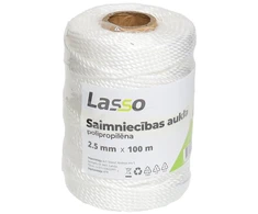 Lasso Virvė Polipropileno 2.5mm 100m