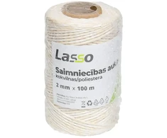 Virvė Lasso Ūkio 2mm 100m Medvilnė/Poliesteris