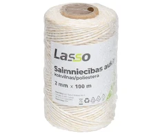 Virvė Lasso Ūkio 2mm 100m Medvilnė/Poliesteris