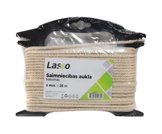 Lasso Aukla saimniecības 4mm 20m kokvilna