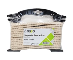 Lasso Virvė Saimniecības Cotton 6mm 10m
