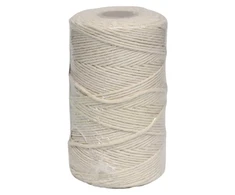 Lasso Aukla medvilninė balta 150m