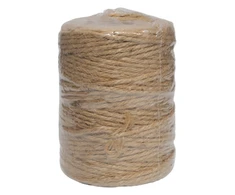 Lasso Aukla džuto 4-gijų 1.5mm x 110m ruda