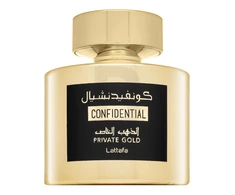 Unisex kvepalai Lattafa Confidential Private Gold EDP, 100 ml